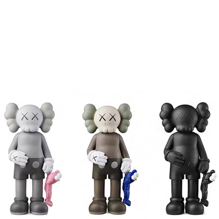 KAWS Share Vinyl Figure Black/Brown/Grey Set