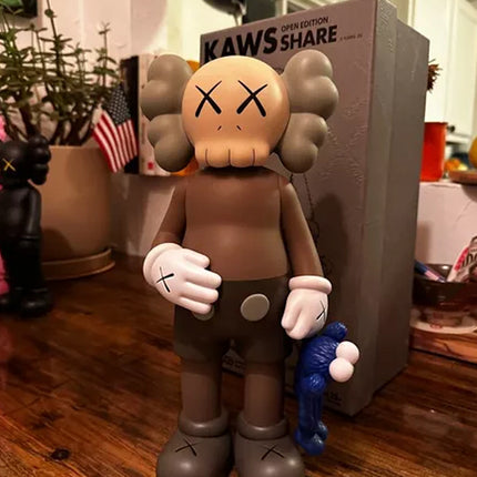 KAWS Share Vinyl Figure Brown