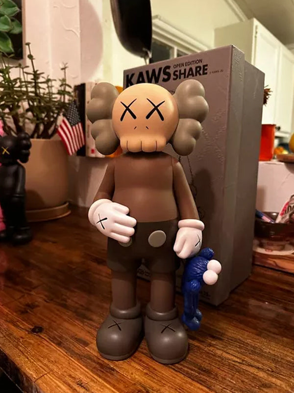 KAWS Share Vinyl Figure Brown