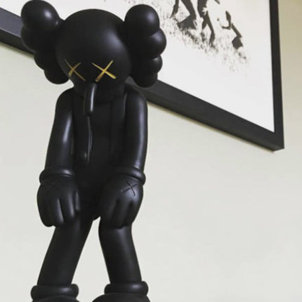 KAWS Small Lie Companion Vinyl Figure Black