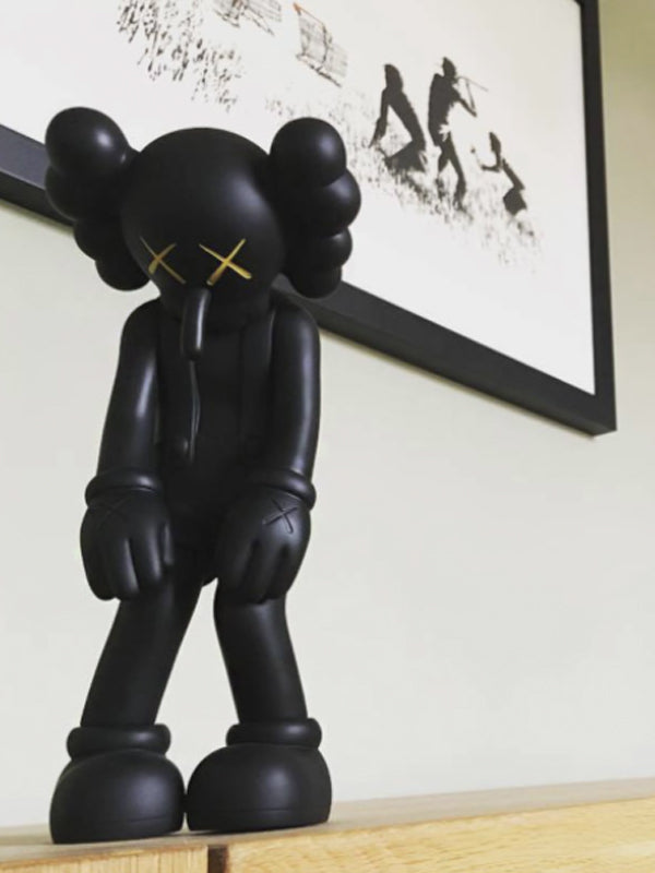 KAWS Small Lie Companion Vinyl Figure Black