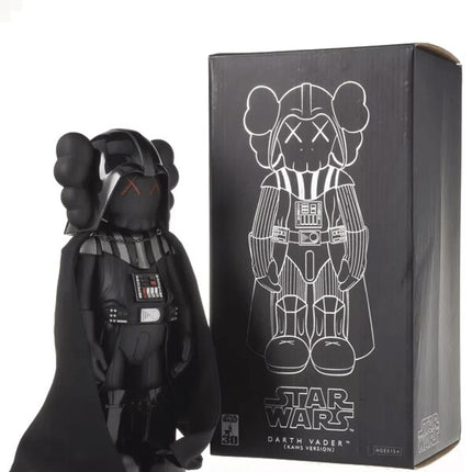 KAWS Star Wars Darth Vader Companion with Cape Vinyl Figure Black