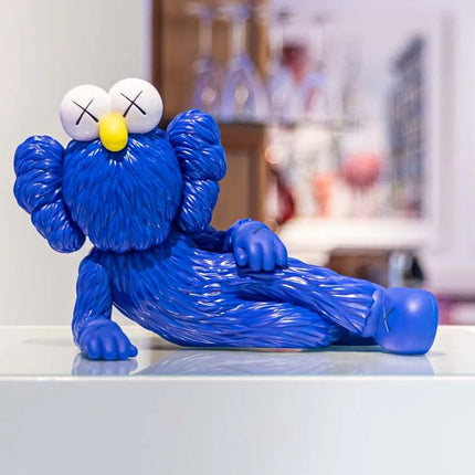 KAWS TIME OFF Vinyl Figure Blue