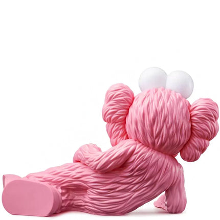 KAWS TIME OFF Vinyl Figure Pink