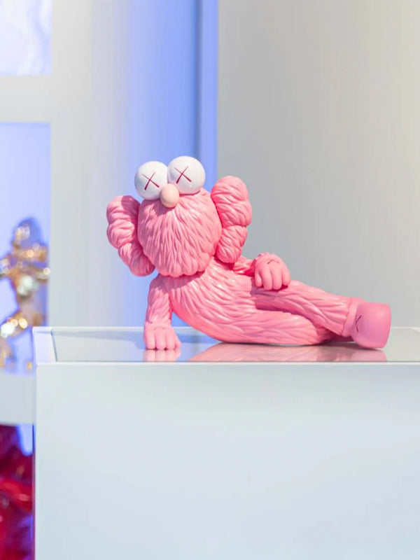 KAWS TIME OFF Vinyl Figure Pink