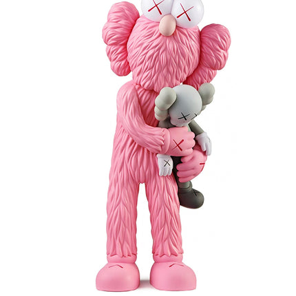 KAWS Take Vinyl Figure Black/Blue/Pink Set