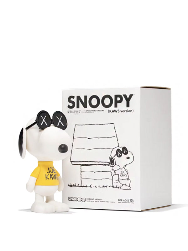 KAWS x Peanuts Joe Snoopy Vinyl Figure White