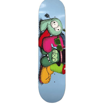 KAWS x Real Skateboards Real Skateboard Deck Blue