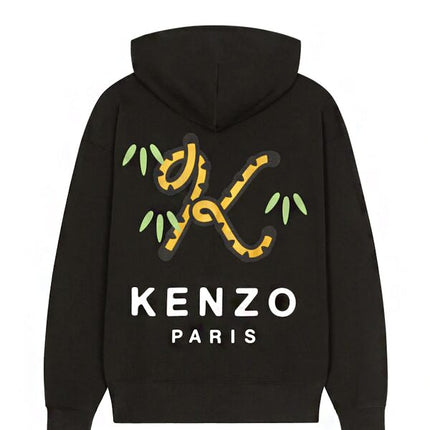 KENZO Tiger Seasonal Loose Hoodie - Black