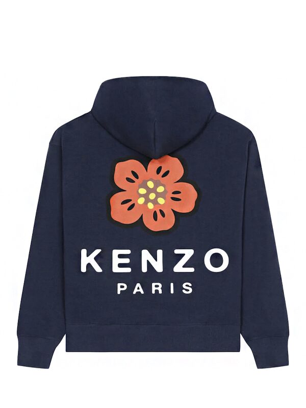 KENZO x Nigo Boke Flower Oversized Hoodie Midnight Blue