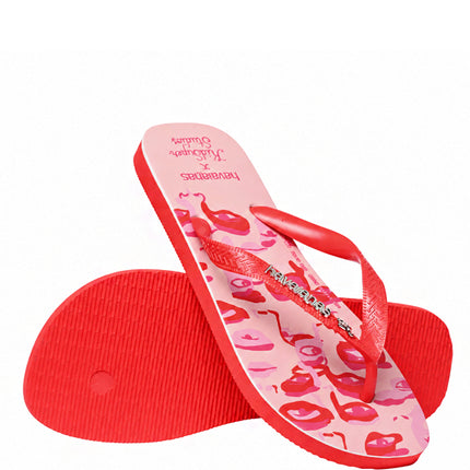 KidSuper x Havaianas Chinelo Top Camo Pink