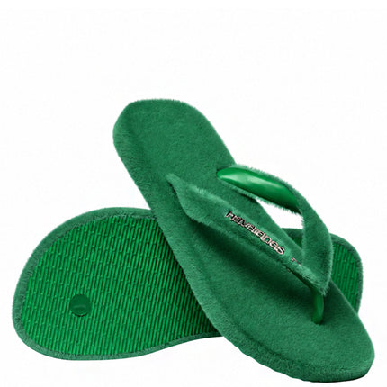KidSuper x Havaianas Chinelo Top Turf Pitch Green