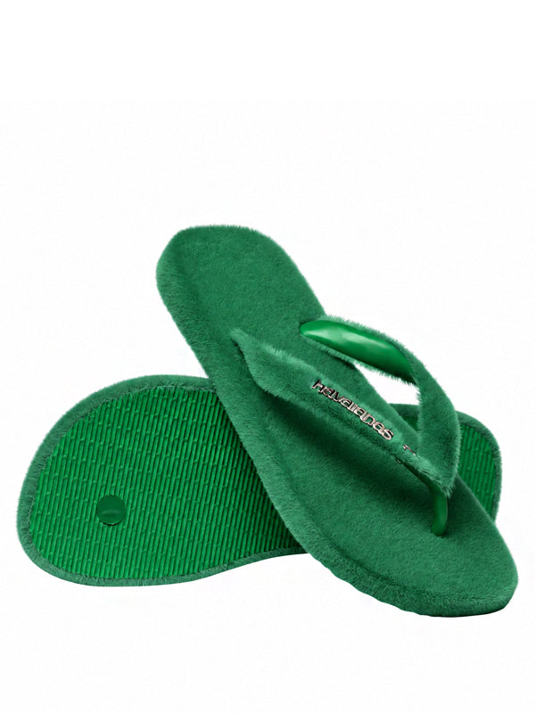 KidSuper x Havaianas Chinelo Top Turf Pitch Green