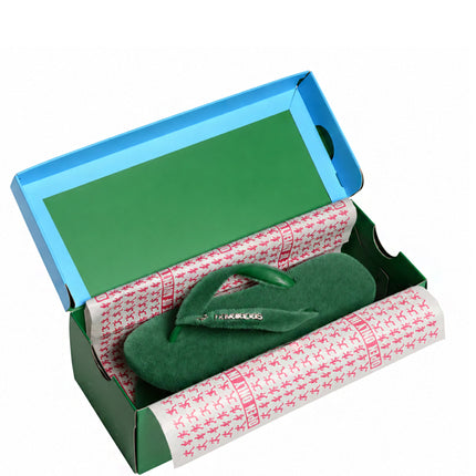 KidSuper x Havaianas Chinelo Top Turf Pitch Green