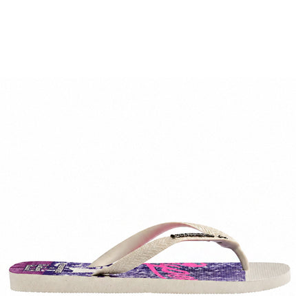 KidSuper x Havaianas Chinelo Top Futebol White