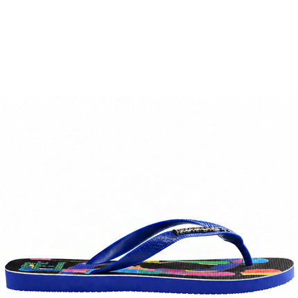 KidSuper x Havaianas Chinelo Top Runner Marine Blue