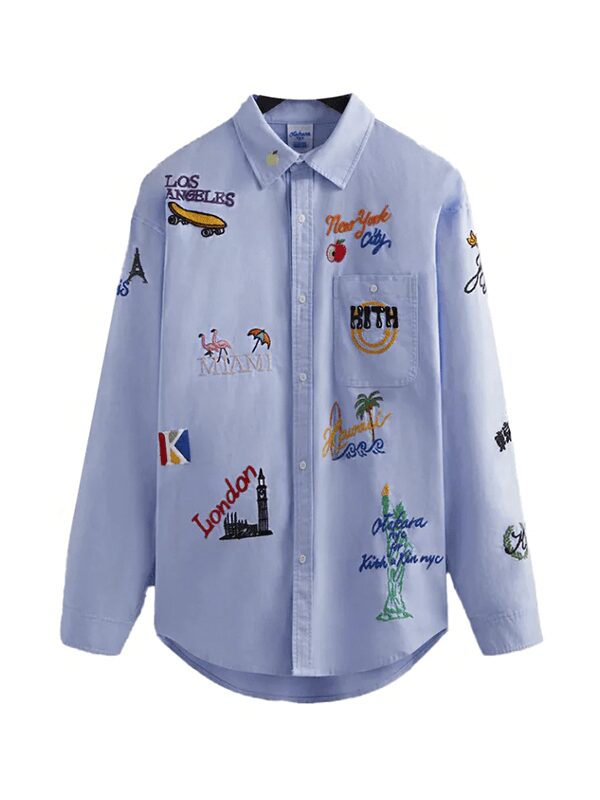 Kith Otakara NYC Apollo Oxford Button Down Shirt Prestige