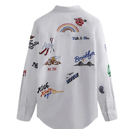 Kith Otakara NYC Apollo Oxford Button Down Shirt White