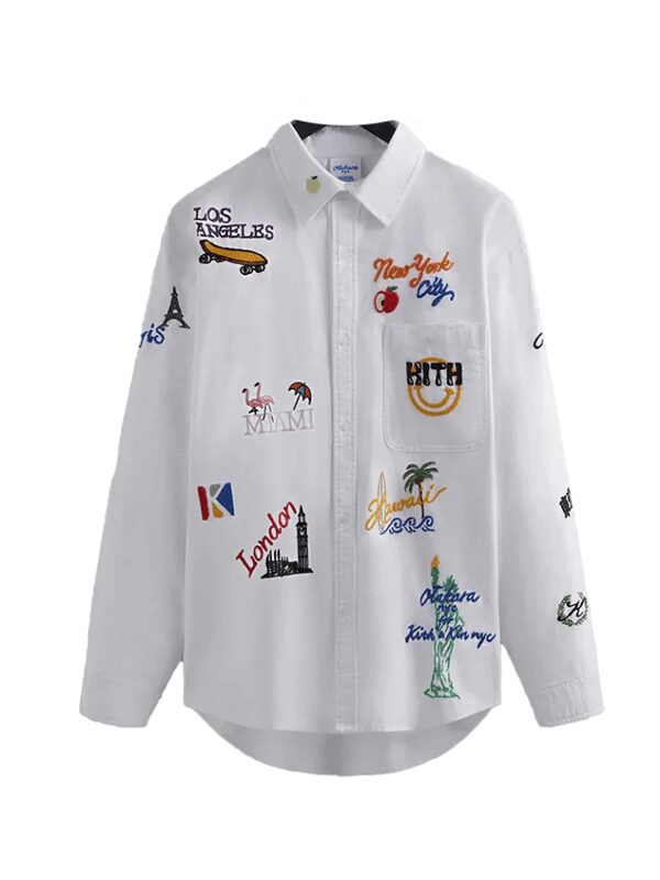 Kith Otakara NYC Apollo Oxford Button Down Shirt White