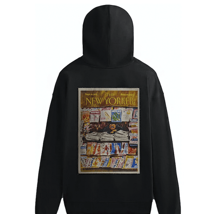 Kith The New Yorker Newsstand Hoodie Black