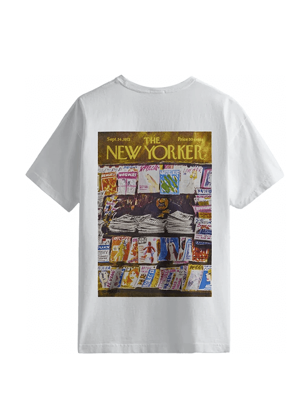 Kith The New Yorker Newsstand Tee White
