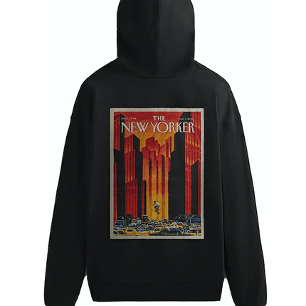 Kith The New Yorker Traffic Hoodie Black
