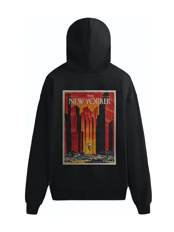 Kith The New Yorker Traffic Hoodie Black