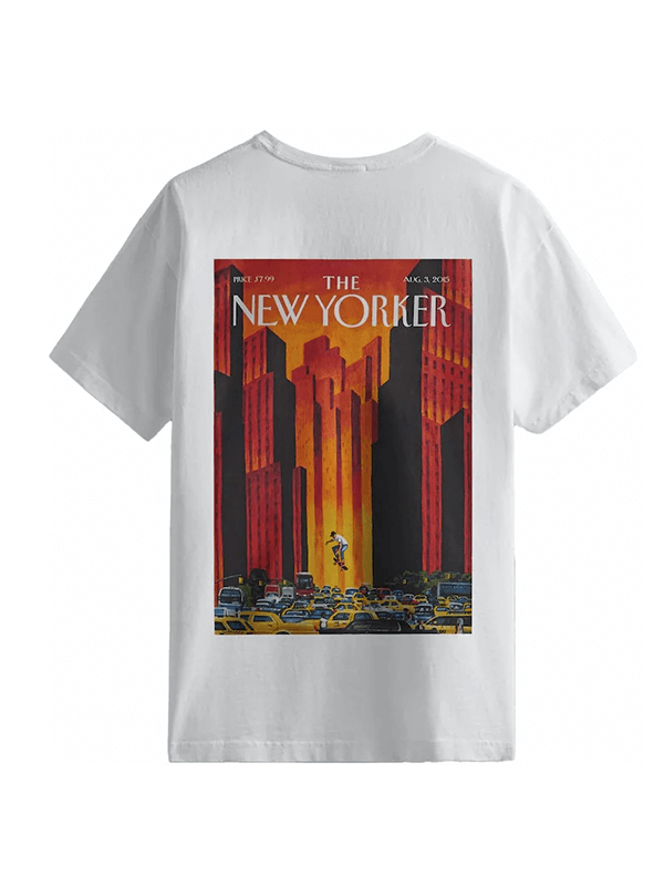 Kith The New Yorker Traffic Tee White