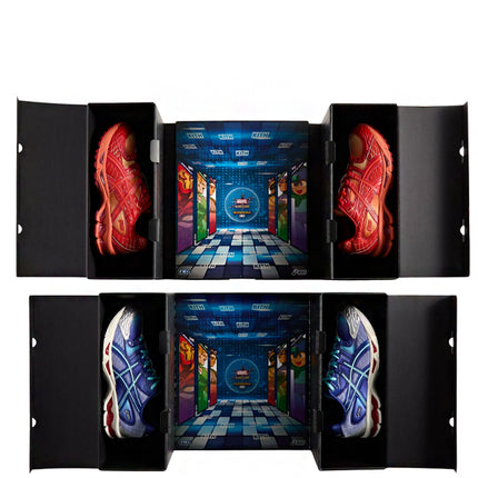 Kith x Asics Gel-Nimbus 10.1 Iron Man vs. Mega Man Double Box