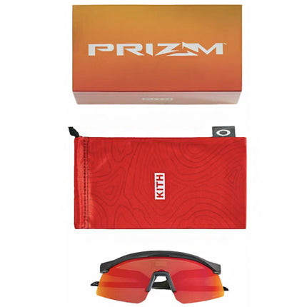 Kith x Oakley Hydra Sunglasses Black/PRIZM/Ruby