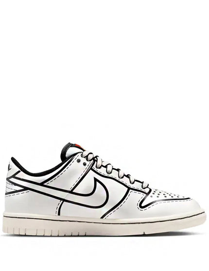LEGO x Nike Dunk Low GS Sail Black Rush Red