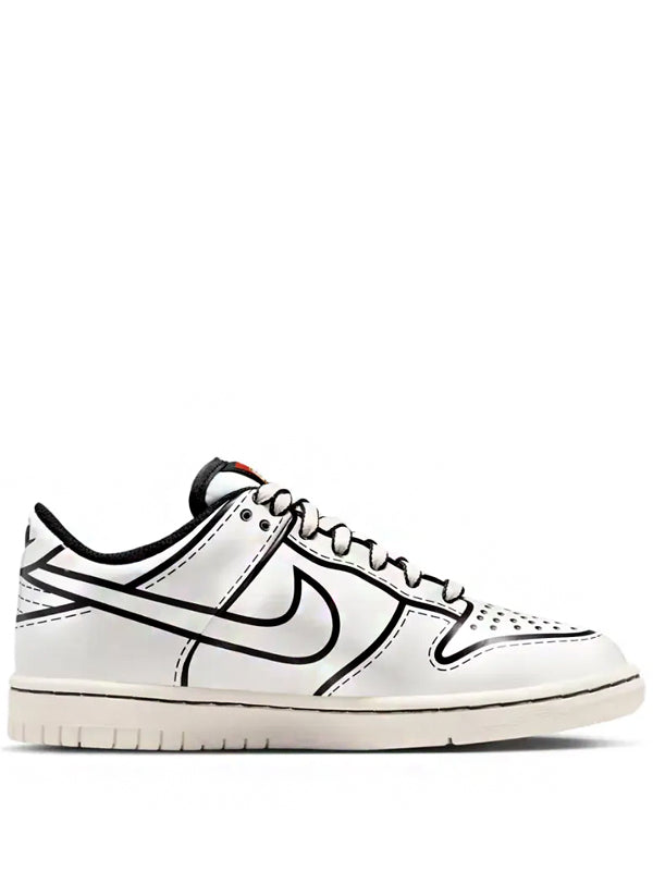 LEGO x Nike Dunk Low GS Sail Black Rush Red