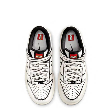 LEGO x Nike Dunk Low GS Sail Black Rush Red