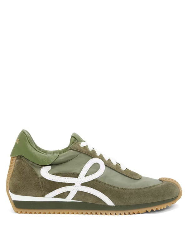 LOEWE Flow Runner Olive White