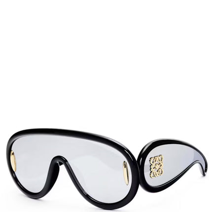 LOEWE Wave Mask Sunglasses Black
