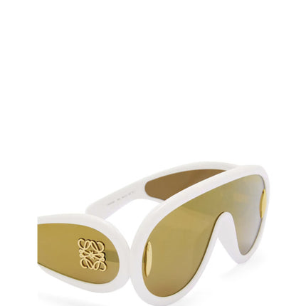LOEWE Wave Mask Sunglasses Ivory