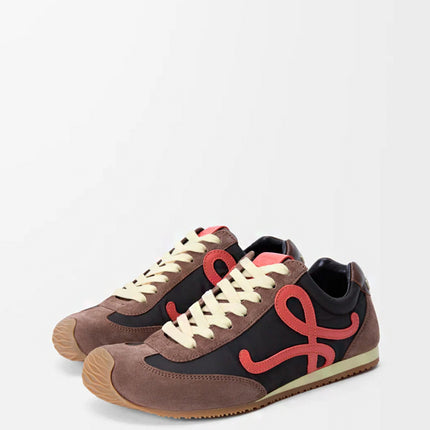 LOEWE Ballet Runner 2.0 Chocolate Coral Yellow