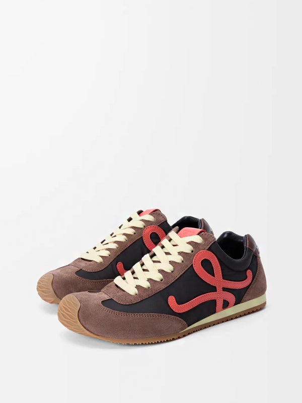 LOEWE Ballet Runner 2.0 Chocolate Coral Yellow