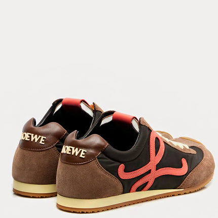 LOEWE Ballet Runner 2.0 Chocolate Coral Yellow