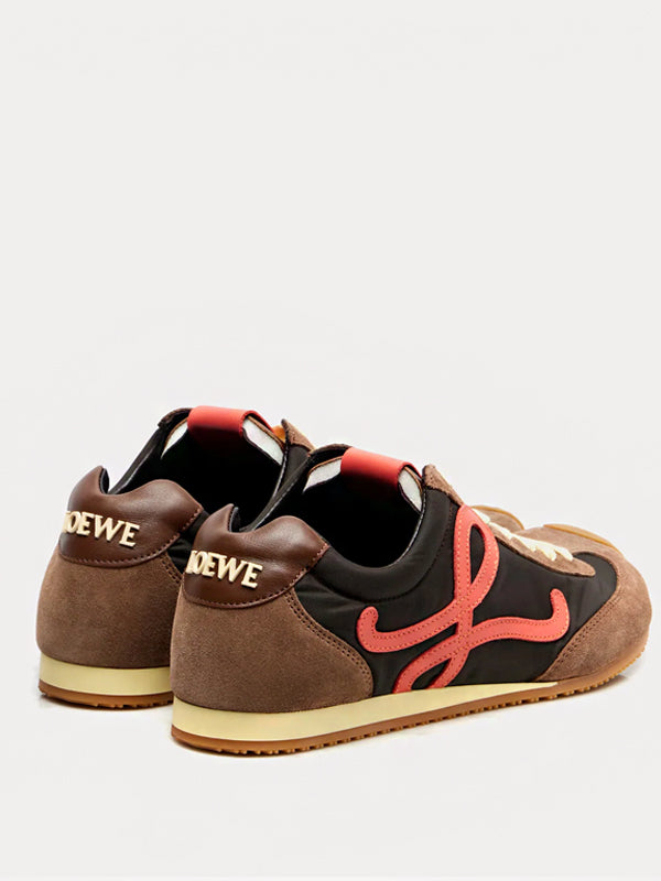 LOEWE Ballet Runner 2.0 Chocolate Coral Yellow