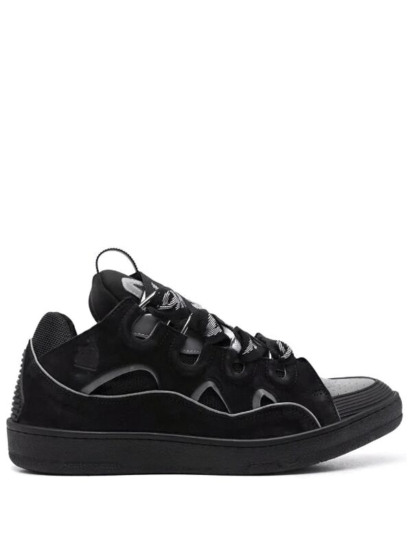 Lanvin Curb Sneaker Black Grey