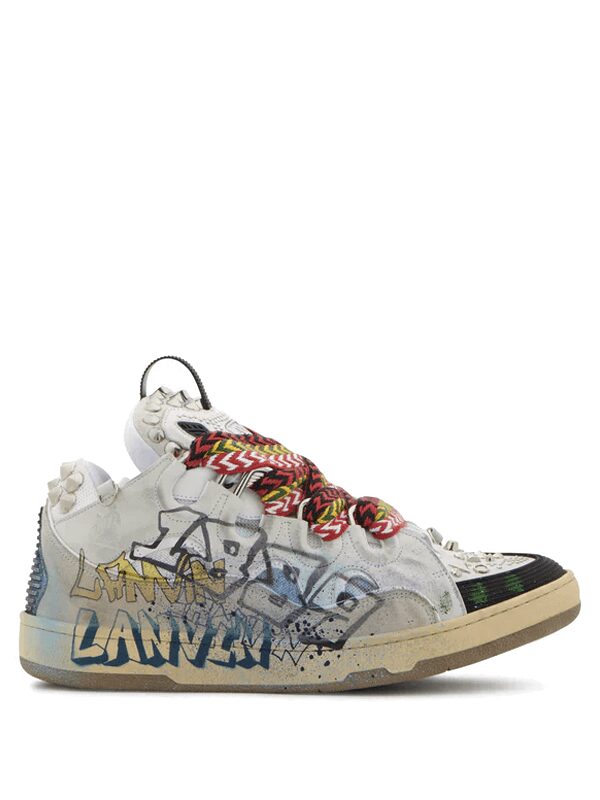 Lanvin Curb Sneaker Graffiti (W)