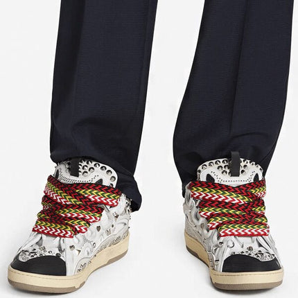 Lanvin Curb Sneaker Graffiti