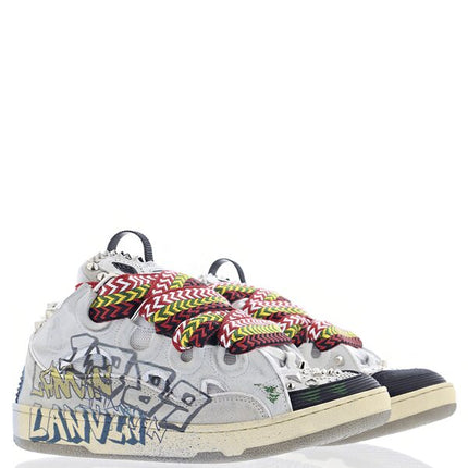 Lanvin Curb Sneaker Graffiti