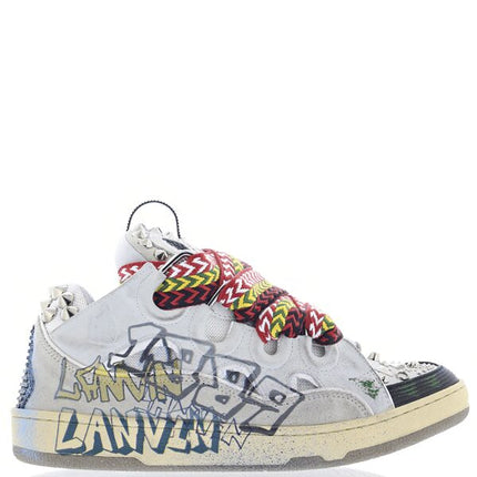 Lanvin Curb Sneaker Graffiti