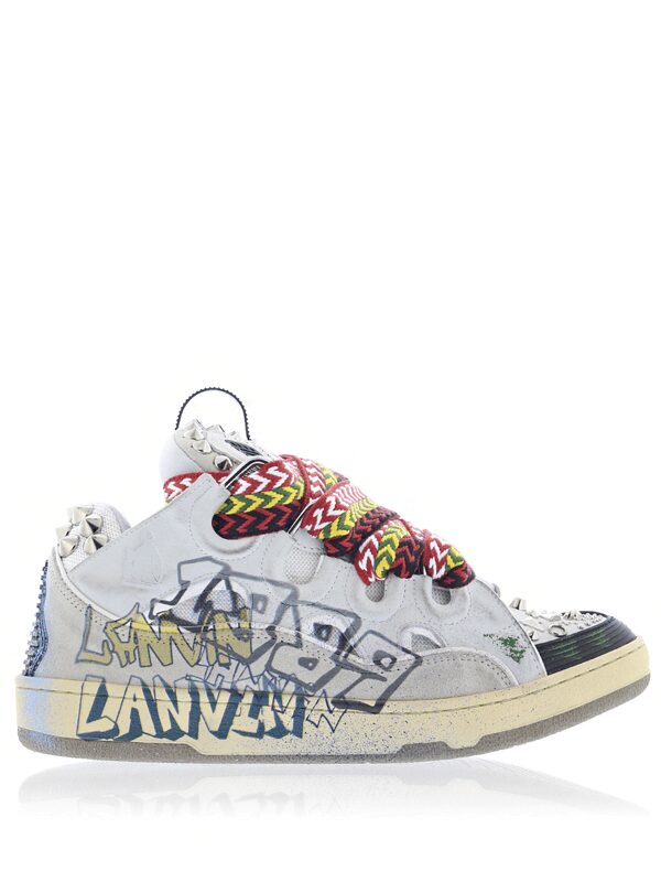 Lanvin Curb Sneaker Graffiti