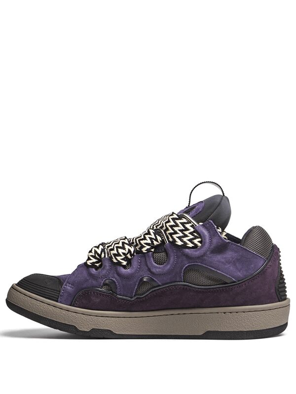 Lanvin Curb Sneaker Purple Black