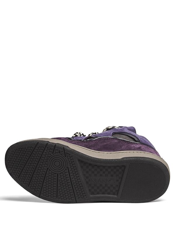 Lanvin Curb Sneaker Purple Black