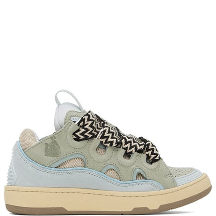 Lanvin Curb Sneaker White Blue