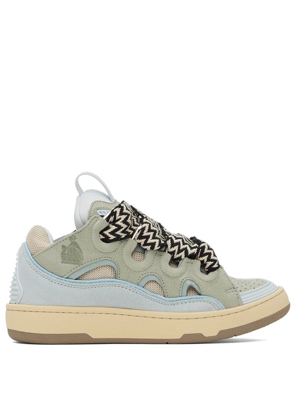 Lanvin Curb Sneaker White Blue